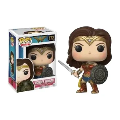 Funko Pop! Heroes Wonder Woman & Steve Trevor Fye Exclusive 2 Pack-0