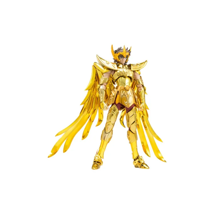 BANDAI Saint Cloth Myth Ex Saint Seiya Sagittarius Aiolos Revival Version Action Figure Gold-1