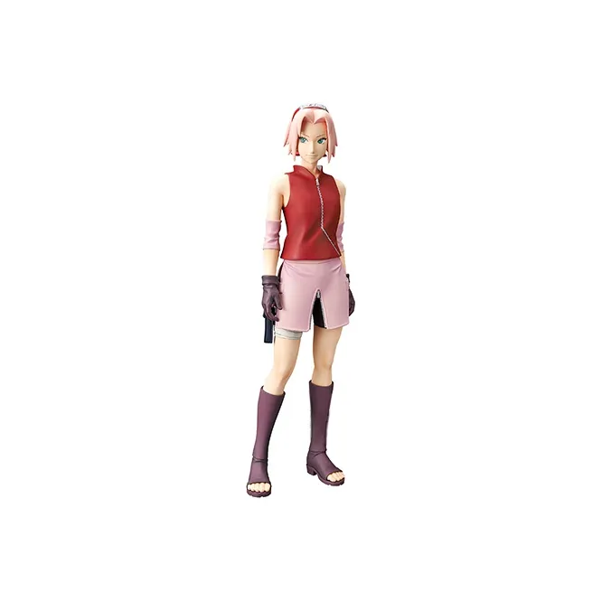BANPRESTO Kakashi Hatake Glasses Factory Naruto  The Wind Ninja & Sakura Haruno Bonus Gifts Scale Figures-3