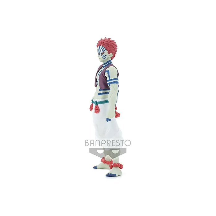 BANPRESTO Akaza Glass Factory Demon Slayer: Kimetsu No Yaiba Moonlit Three Battle Demon Bonus Gift Scale Figures 17cm-1