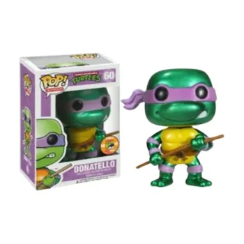 Funko Pop! Television Teenage Mutant Ninja Turtles Donatello Metallic Sdcc Figure #60
