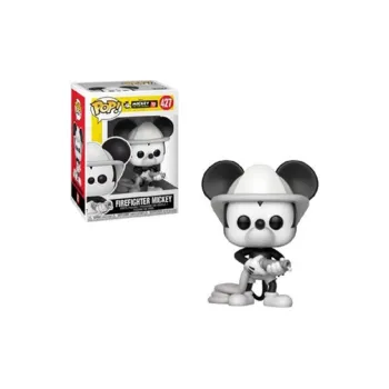 Funko Pop! Disney Mickey 90th Anniversary Mickey The True Original Firefighter Black/White Figure #427