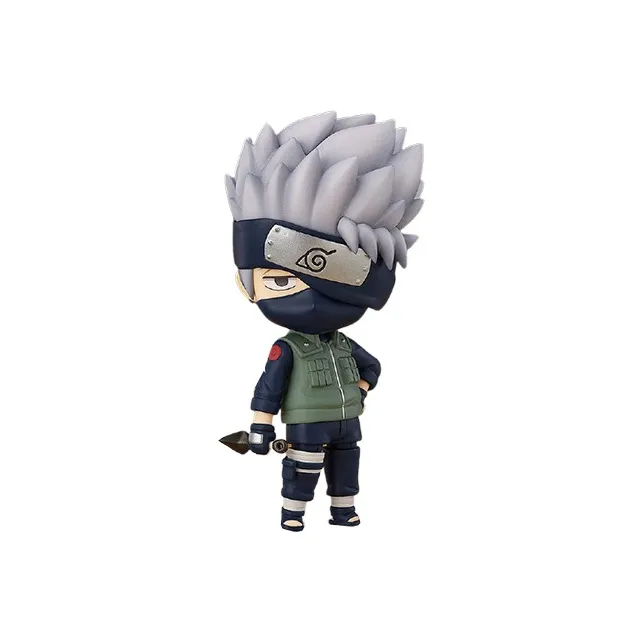 GSC Kakashi Hatake No. 724 Naruto Shippuden Clay Doll Chibi Figures 10cm-0
