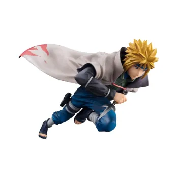 MegaHouse Minato Namikaze Gem Naruto Shippuden 15cm Scale Figures