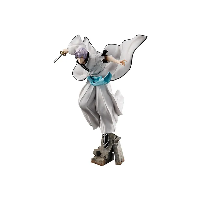 MegaHouse Gem Bleach, Visored Arc 30cm Shirogane Silver Scale Figures-1
