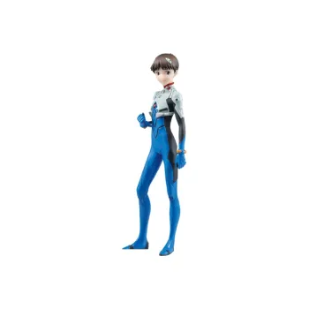 BANPRESTO Shinji Ikari Ichiban Kuji C Prize, Neon Genesis Evangelion, Evangelion 01 Vs Evangelion 13 Bonus Gifts 21cm