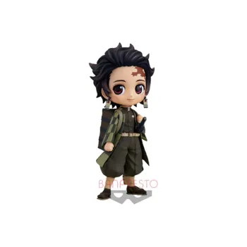BANPRESTO Tanjiro Kamado QPOSKET Collection Glass Factory Demon Slayer  Kimetsu No Yaiba II B Chibi Figures