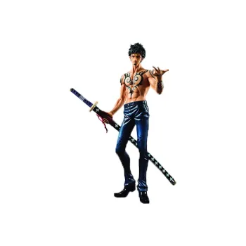 MegaHouse Trafalgar D. Water Law One Piece Pop Trafalgar D. Water Law 2.5 Tattoo Scale Figures 24cm
