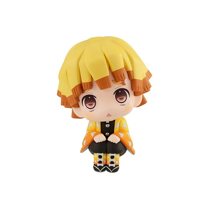 MegaHouse Zenitsu Agatsuma Look Up Demon Slayer  Kimetsu No Yaiba Chibi Figures 11cm-2