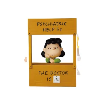Medicom Toy Snoopy Emergency Station On The West Side Of The Road Scale Figures 12cm
