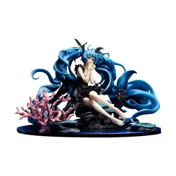 GSC Hatsune Miku Gsc Vocaloid Miku Deep Sea Girlish Ver. With Base Reissued Version Scale Figures 16cm