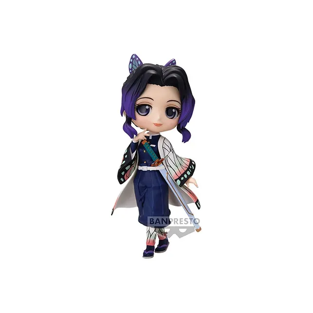 BANPRESTO Shinobu Kocho Eyewear Factory Q Posket Demon Slayer  Kimetsu No Yaiba Style A Bonus Gifts-0
