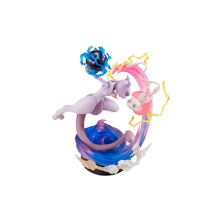 MegaHouse Dreamy Gem Pokémon Mewtwo 19cm Scale Figures-1