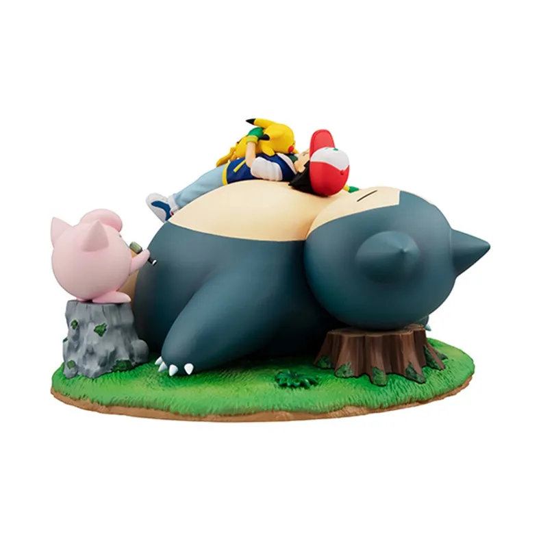 MegaHouse Snorlax Sprig Pokémon Good Night Scale Figures-1