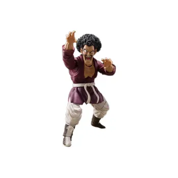 BANDAI S.H.Figuarts Dragon Ball Z Mr. Satan Action Figure Burgandy