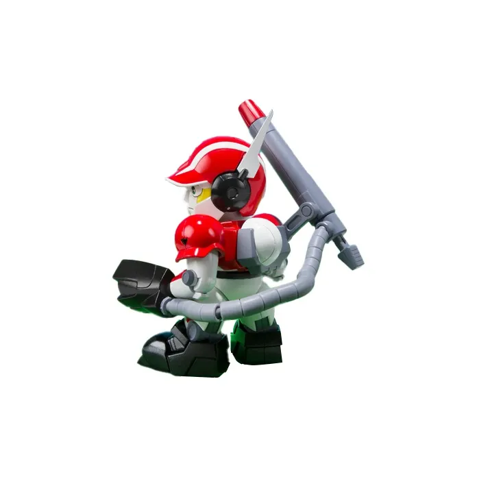 BANDAI Bandai Super Alloy Storm Warrior Invincible Silver Fortress Ace Gun Marine Corps Scale Figures-1
