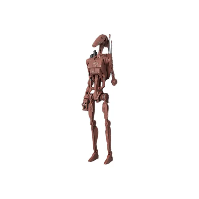 BANDAI Star Wars Characters Star Wars SHF Fighter Robot Battle Action Figures Scale Figures Rusty Red-0