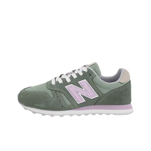 New Balance 373 Series Low Tops Retro Green Pink Women's