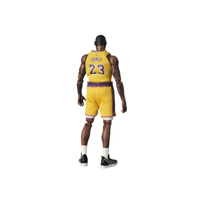 Mafex Nba La Lakers Lebron James Action Figure-1