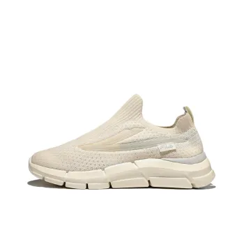 FILA RGB Peer 2.0 Cushioning, Slip Resistant, And Abrasion Resistant Low Top Running Shoes Men's Beige Korean Style