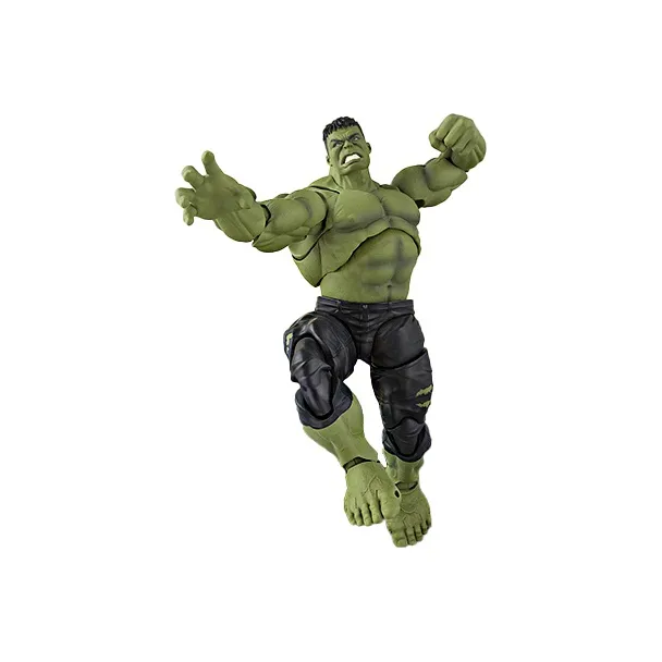 BANDAI Hulk Bandai SHF The Avengers 3  Infinity War Hulk Action Figure Scale Figures 21cm-2