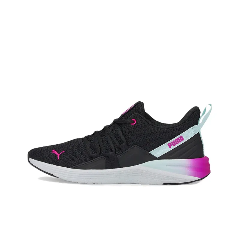 PUMA Better Foam Prowl Alt Fade Low-Top Running Shoes Women's Black Purple-0