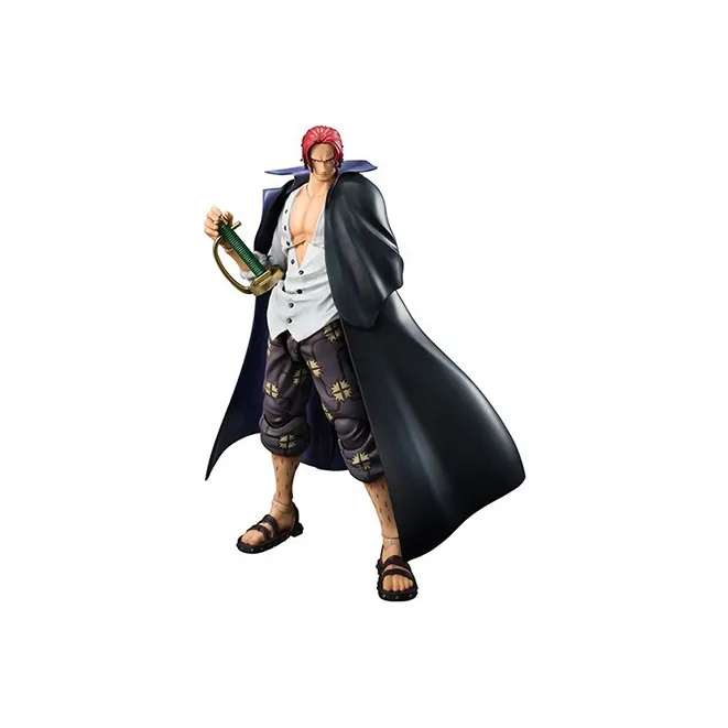 MegaHouse Shanks Vah One Piece Red Hair Action Figures-0