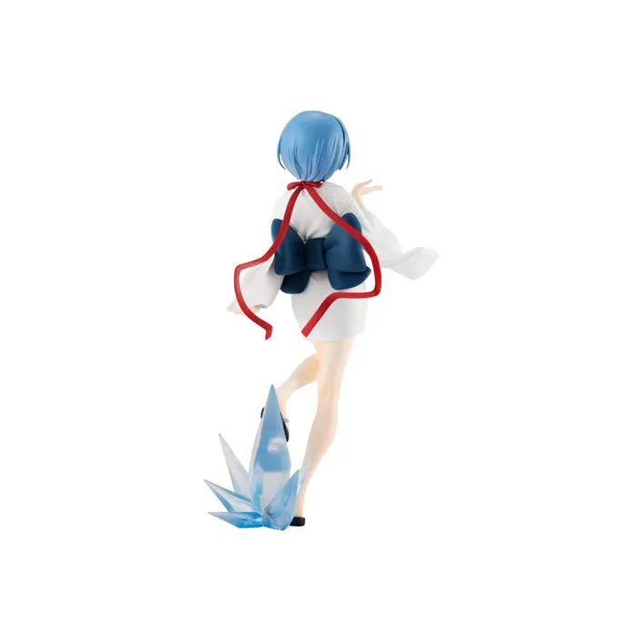FURYU Rem Zero Starting Life In Another World Rem Snow Maiden 21cm Bonus Gifts-1