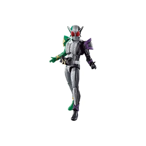 BANDAI Kamen Rider W Bandai RKF Super Henshin Figure, Kamen Rider W, Dual Bike, Ultimate Gale Ace Scale Figures