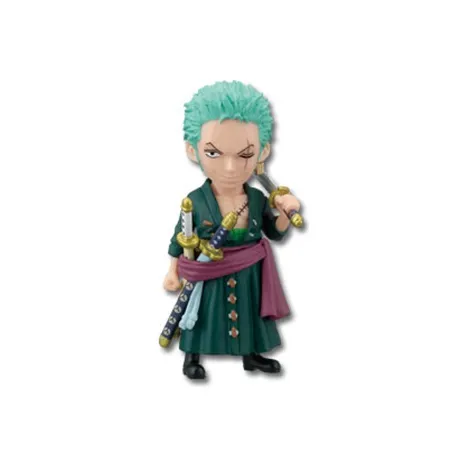 BANPRESTO Roronoa Zoro 15th Anniversary Collection Glass Factory, Ichiban Kuji, One Piece Prize, Zoro Chibi Figures-1