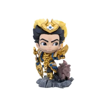 LEAGUE OF LEGENDS Jarvan IV The Exemplar Of Demacia LOL Lü Bu Limited Set Chibi Figures 12cm