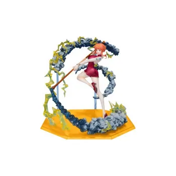 BANDAI Nami Bandai Figuarts Zero Sky High Stick Lightning Scale Figures 15cm