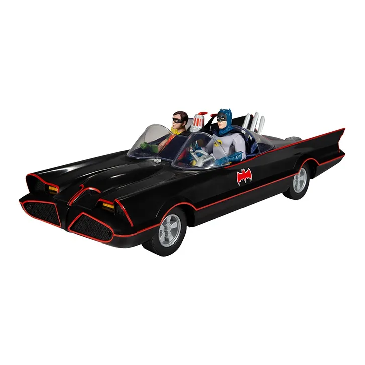 McFARLANE Batman 6 Inch DC Vintage 1966 Batcave Batmobile Bonus Gifts-7
