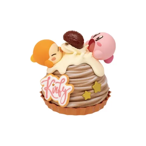 BANPRESTO Kirby Paldolce Collection Volume 3 Version B Kirby And Waddle Dee Figure Tan & Pink