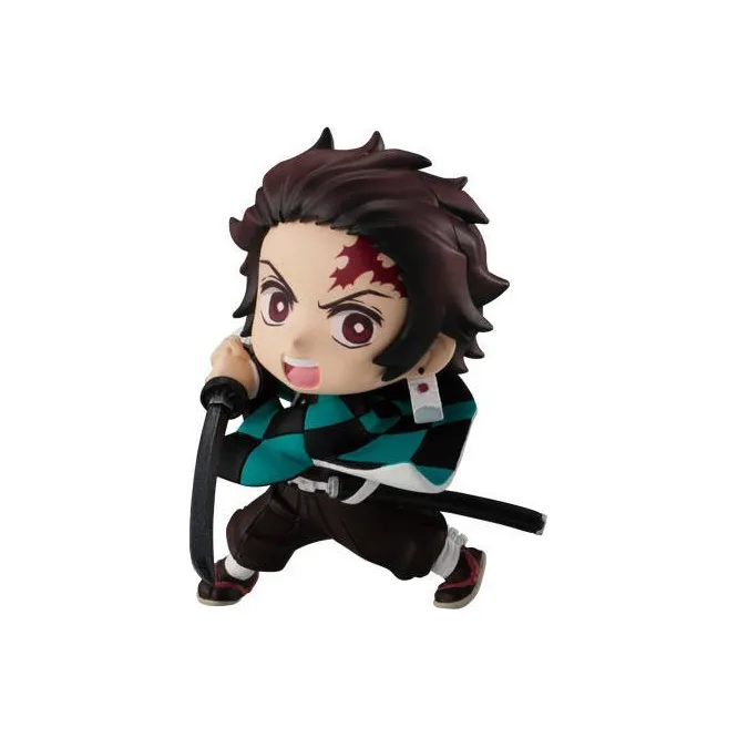 BANDAI Tanjiro Kamado Demon Slayer  Kimetsu No Yaiba Adverge Motion 01 Egg Box Scale Figures-2