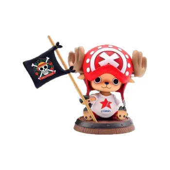 MegaHouse Tony Chopper One Piece Pop Flag Barrel Chopper Christmas Limited Scale Figures