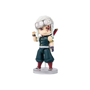 BANDAI Demon Slayer Kimetsu No Yaiba Figuarts Mini Uzui Tengen Collectible Pvc Figure