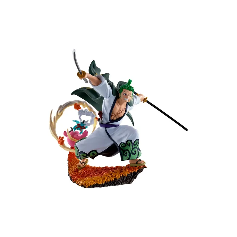 MegaHouse One Piece Character Egg Box One Piece Log Box  The Land Of Wa Chapter Full Box 4 Pack Bonus Gifts 8.5cm-1