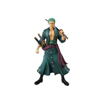 MegaHouse Roronoa Zoro Pop One Piece Sailing Again Zoro Scale Figures 23cm