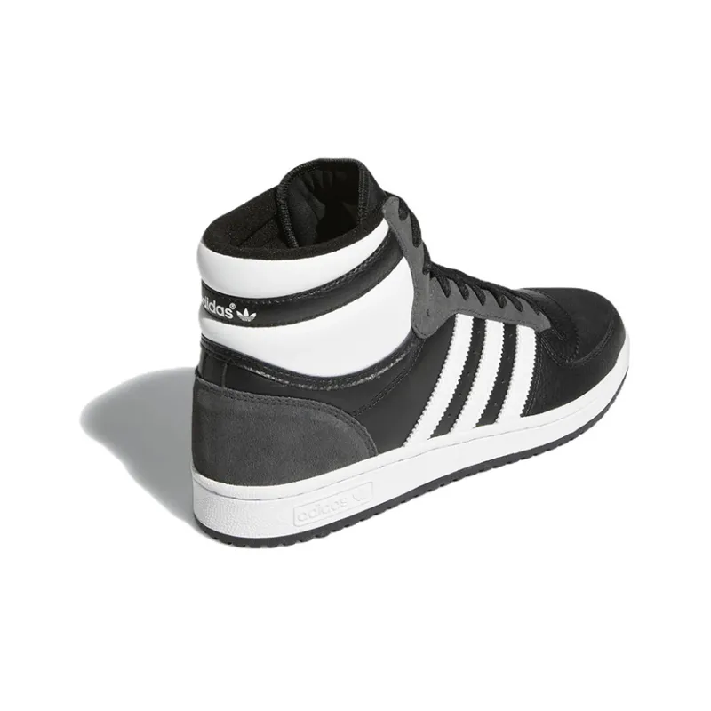 Adidas Top Ten Hi Black White Grey-3
