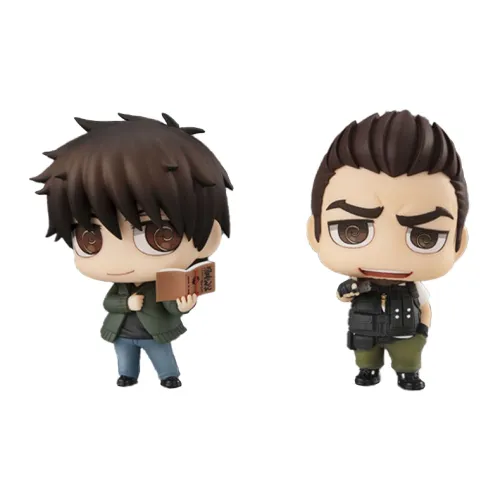 MegaHouse Wu Xie The Lost Tomb+Wang Fatou 6cm Scale Figures