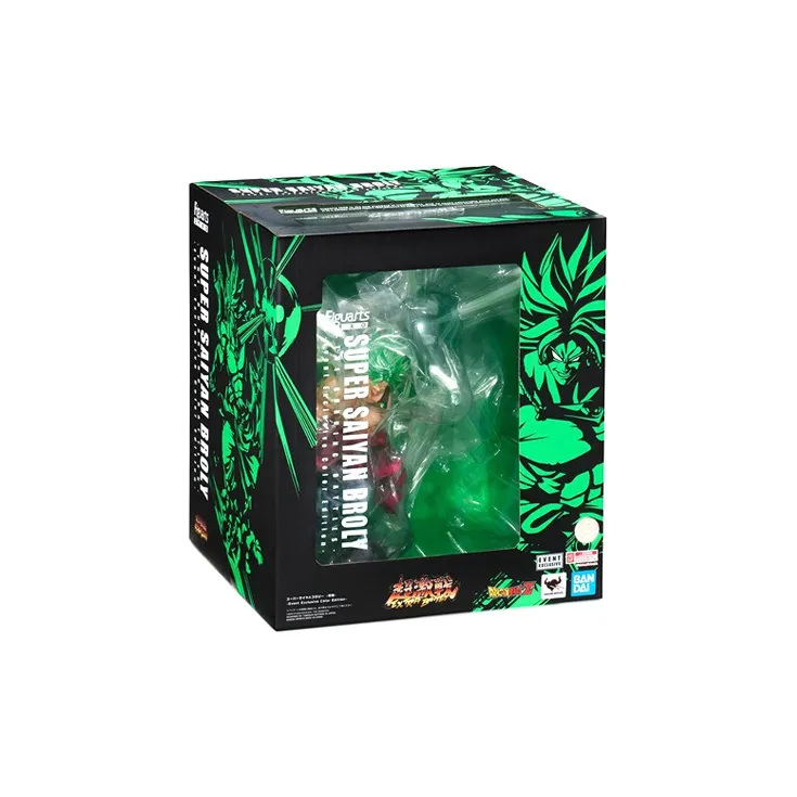 BANDAI Broly Bandai Dragon Ball Figuarts Zero Super Saiyan Lute Warrior Scale Figures 32cm-2