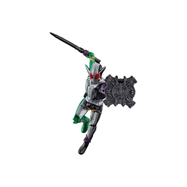 BANDAI Kamen Rider W Bandai RKF Super Henshin Figure, Kamen Rider W, Dual Bike, Ultimate Gale Ace Scale Figures-1