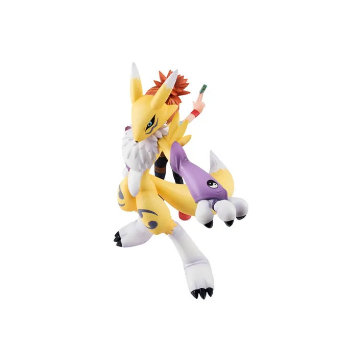 MegaHouse Digimon Anime Characters Gem Digimon 3 Yōko Beast+Muto Rui Scale Figures-1
