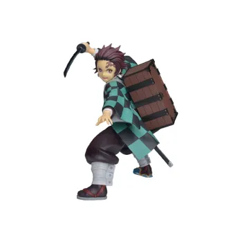 SEGA Demon Slayer Kimetsu No Yaiba Kamado Tanjiro SPM Action Figure Black & Green
