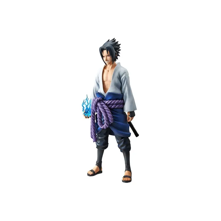 BANPRESTO Sasuke Uchiha Grandista Ros Glasses Factory Naruto Shippuden Scale Figures 27cm-0