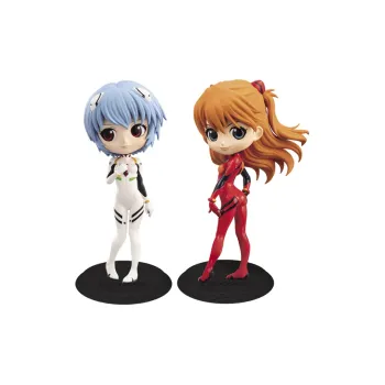 BANPRESTO Asuka Langley Soryu Glass Factory Neon Genesis Evangelion Scale Figures 14cm