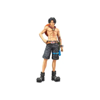 BANPRESTO One Piece Grandista Manga Dimensions Portgas D. Ace Figure Tan