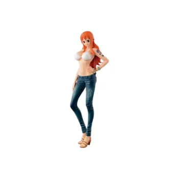 BANPRESTO JEANS FREAK Vol 2 One Piece Nami Bonus Gifts 16cm