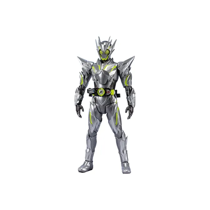 BANDAI Kamen Rider Zero One Soul Limited SHF Kamen Rider 01 Zero One Metal Cluster Locust Scale Figures 14.5cm-0